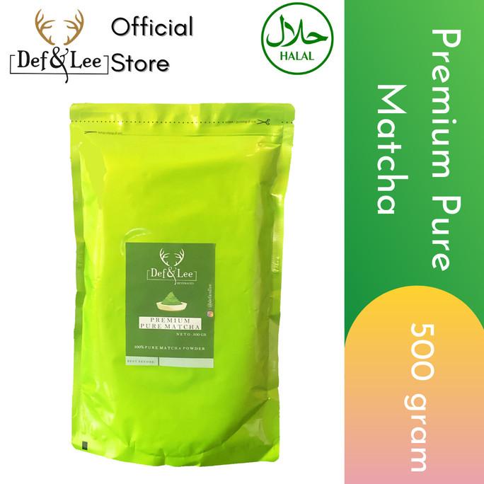 

Premium Pure Matcha Greentea Powder 500 gr Bubuk Teh Hijau Murni