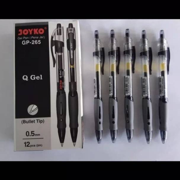 

Kirim Langsung.. Pulpen gel joyko Q gel GP-265 (lusin) 80