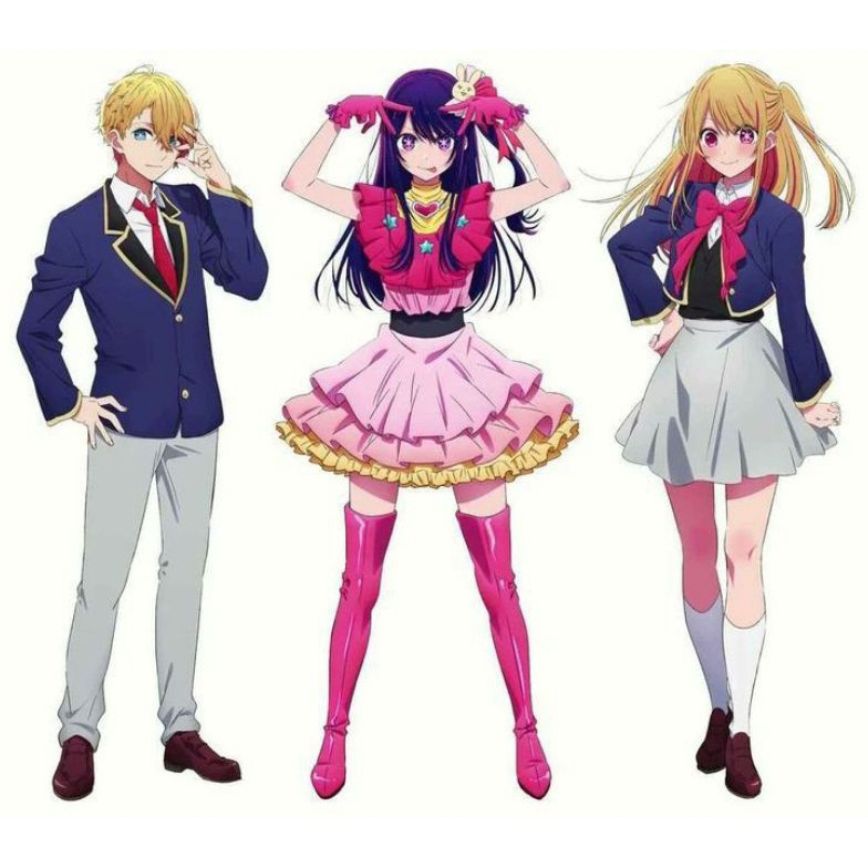 [Art. L88L] oshi no ko Hoshino Ai, Ruby, Aquamarine Cosplay Costume Anime Male Female