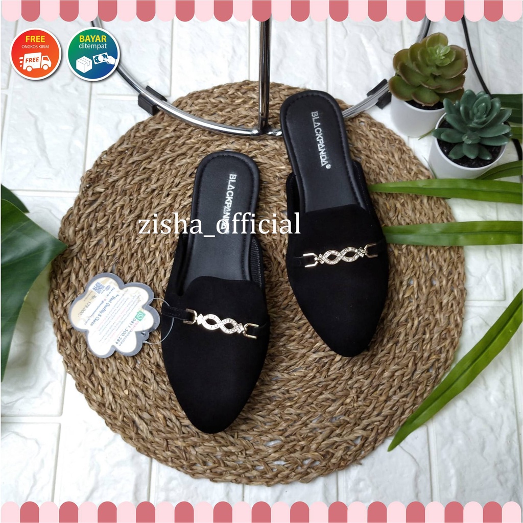 Blackpanda Flat Shoes / Sepatu Black Panda / Sepatu Wanita / Flatshoes Wanita / Black Panda Kenan Bustong