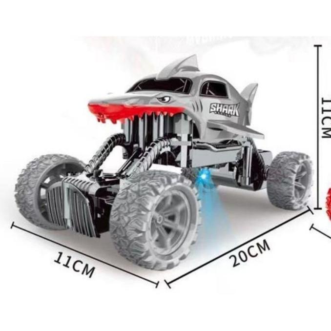 Mainan Mobil Remote Control Model Hiu bah