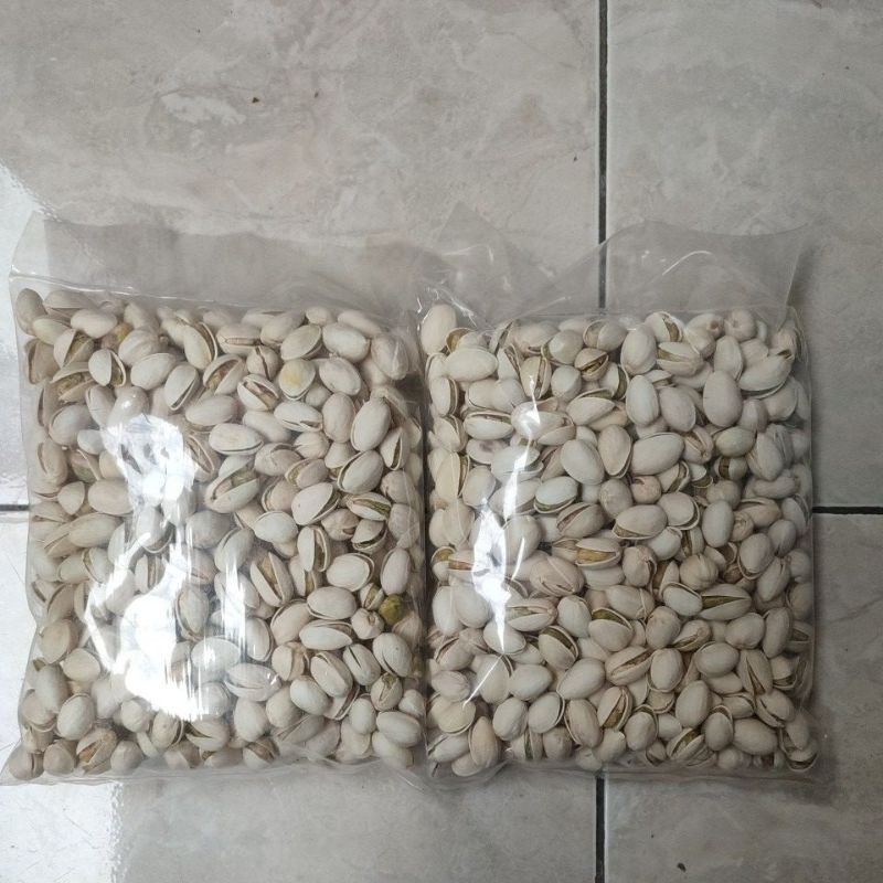 

KACANG PISTACHIO 1 KG - KACANG FUSTUK PISTACHIO - KACANG KETAWA PISTHACIO