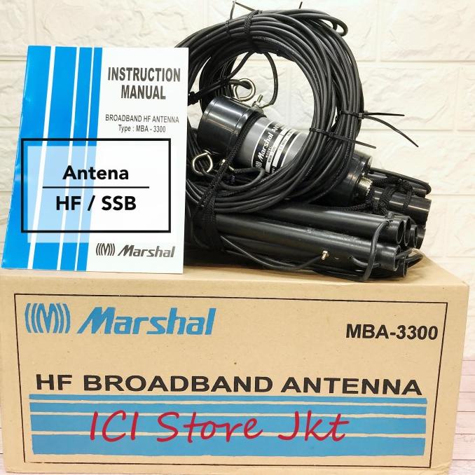 Antena Marshal MBA 3300 / Antena HF Broadband / Antena SSB