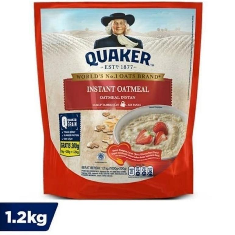 

Quaker Oats Instan 1200 gram Best Seller