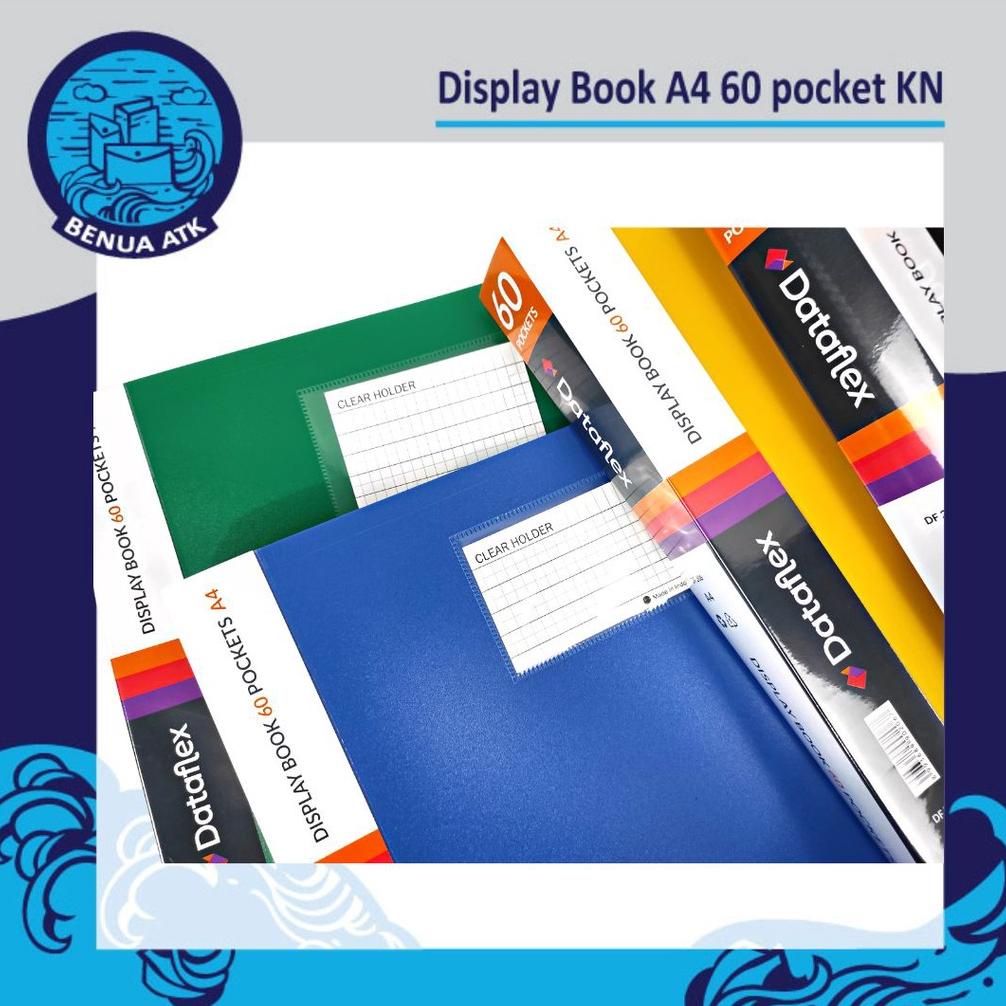 

BAYAR DITEMPAT Display Book / Clear Holder 60 Pocket + Kartu Nama A4 Dataflex DF-833 !!
