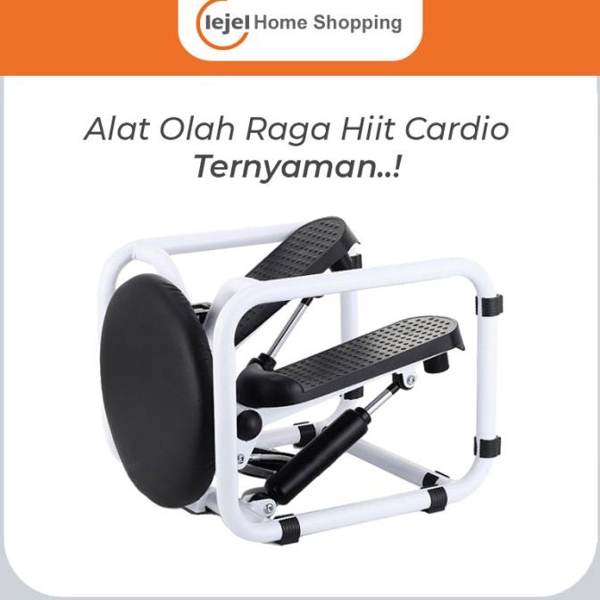 Hydraulic HIIT Stepper Alat Olahraga Cardio - Lejel Home Shopping
