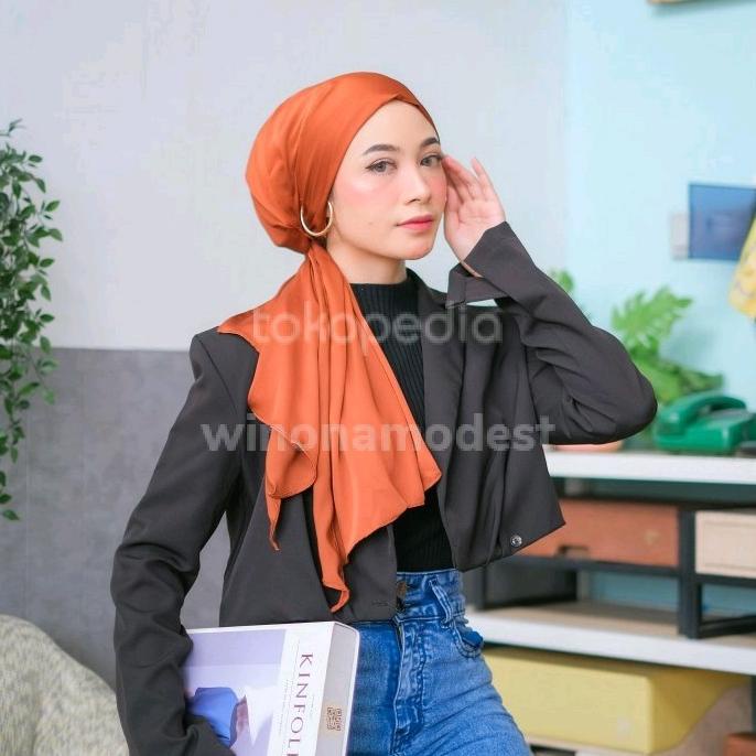 Lowkey Lux Series Turban - Turban Dewasa By Winonamodest -Turban Mewah