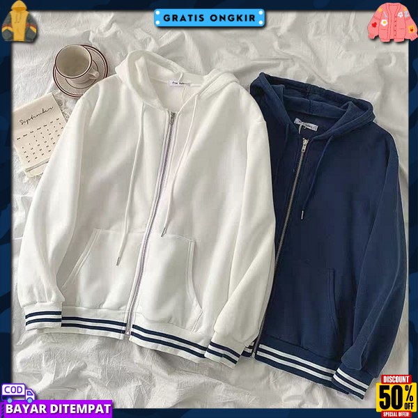 Crop Ziiper Terbaru Hoodie Polos Wanita Dan Pria Zipp Casual Polos Hodie Sleting Jumbo Jacket Zipper