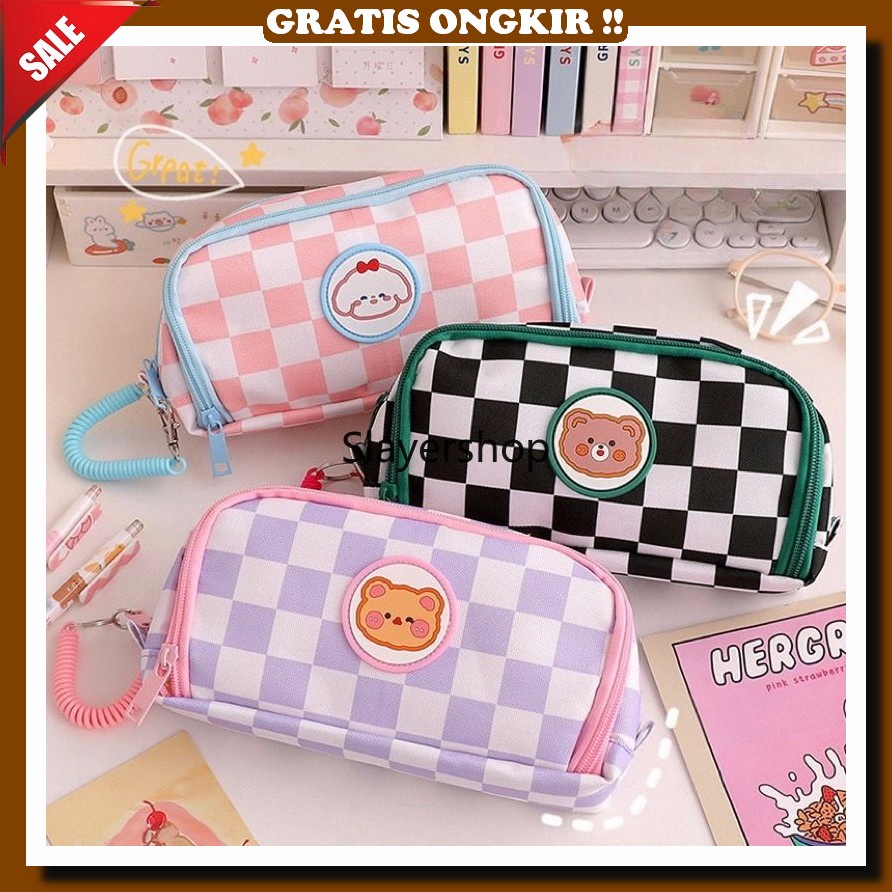 

Tempat Pensil Anak Disgrib Karakter Aestetik Kostak Korean Style Multifungsi Dosgrib Terbaru Estetik Kotak Pengsil Aesthetic Perempuan Laki Wadah Pencil Case Large Capacity Tepak Kode Lucu Murah Muat Banyak Dusgrib Tk Sd Kotak Pensil Sleting Korea Ae
