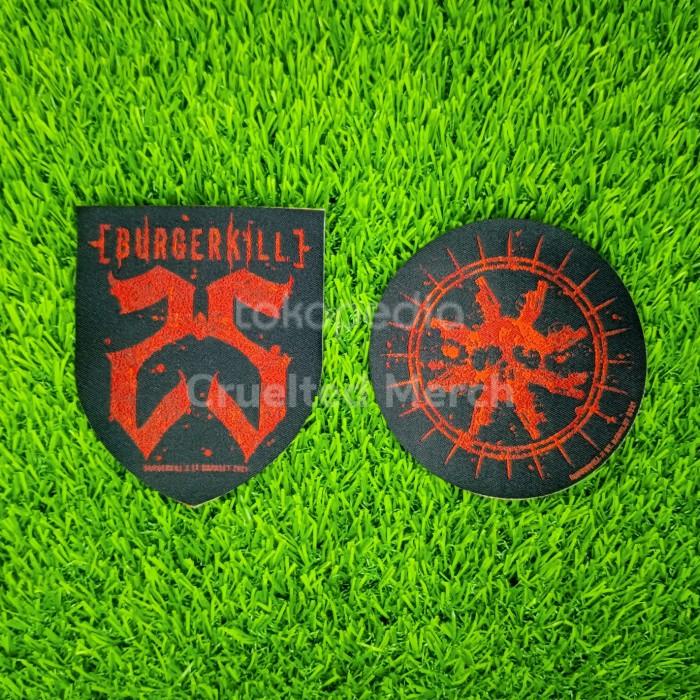 Terlaris Patch Burgerkill (Sepaket)