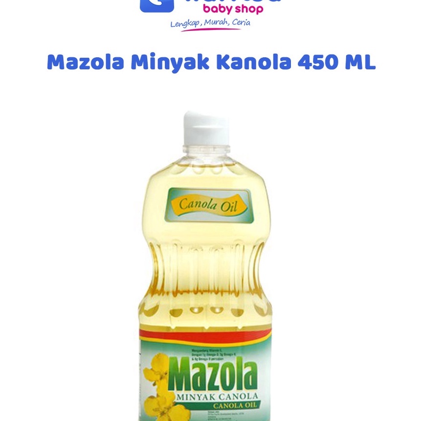 

Diskon ✅ Mazola Minyak Sehat Kanola 450 ML