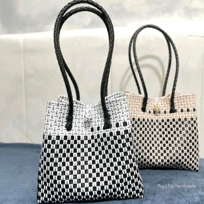 Tas Anyam Tas Jali Pasar Jaly Bag Indonesian Motif Nilam