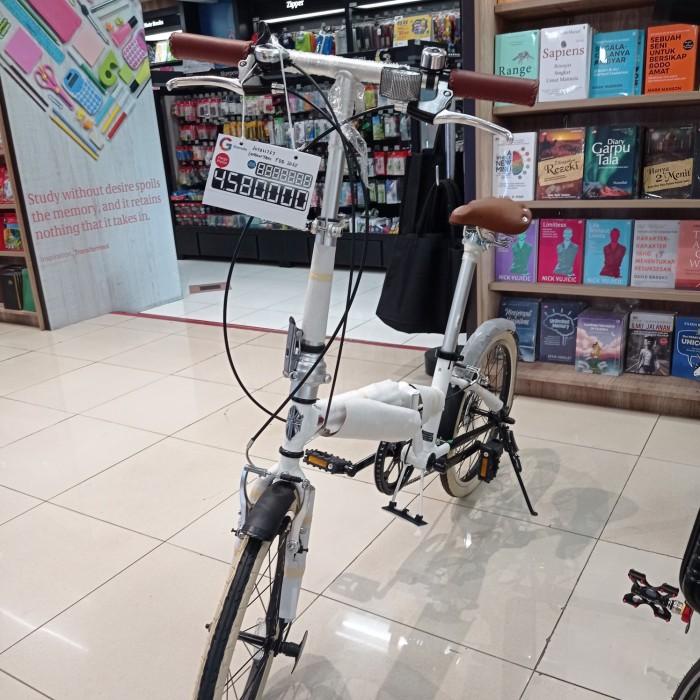 Terlaris Sepedah London Taxi Jeffery 206S Original White Gramedia