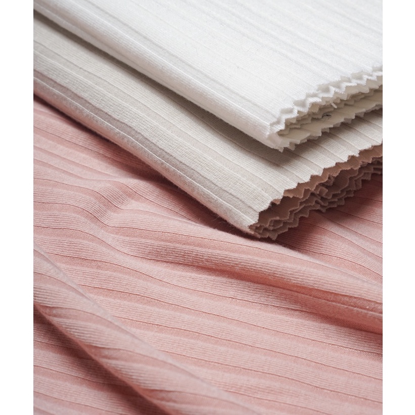 [KODE AGCLV] KAIN KNITT SALUR VERONICA kain stretch kain stripes knitting rajut knit mango new colou