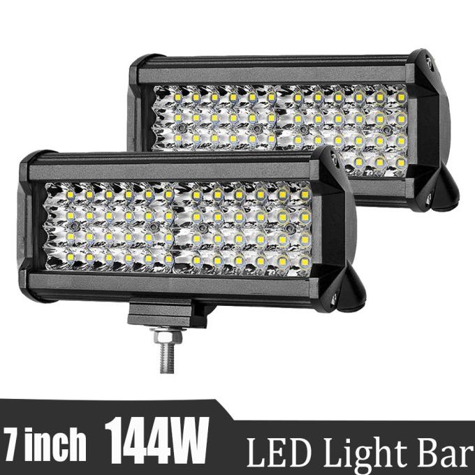 Lampu Mobil Kerja Ganda Lampu Depan Mobil 24Led 144W 12/24V
