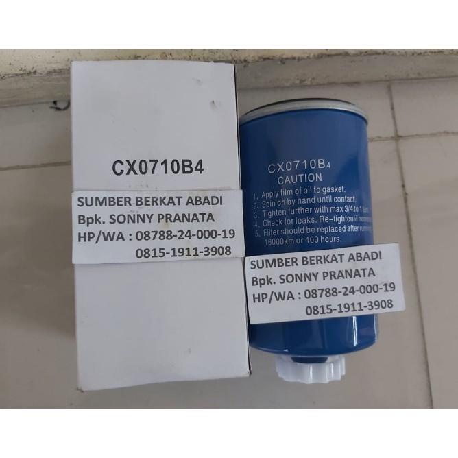 Sparepart Genset Fuel Filter Cx0710B4 Cx 0710B4 Cx-0710B4 - Genuine Good Quality