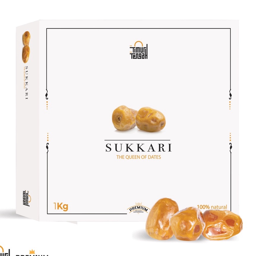 

Terbaru | FG2 | Kurma Sukari 1 Kg Premium Timur Tengah Kurma Sukkari Original High Quality