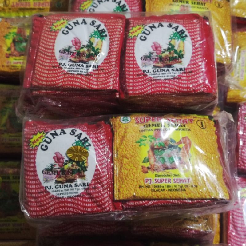 [TERMURAH ISI 30 BUNGKUS] JAMU GUNA SARI GEMUK SEHAT ORI 100%