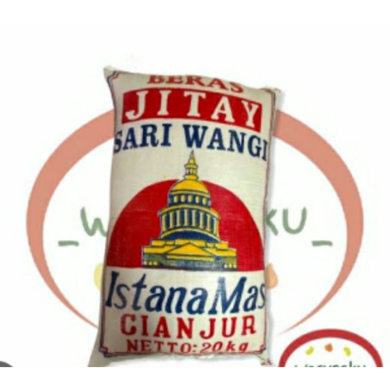 

Jual Beras Jitay Sari Wangi Istana Mas Asli Cianjur Beras Pulen dan Wangi