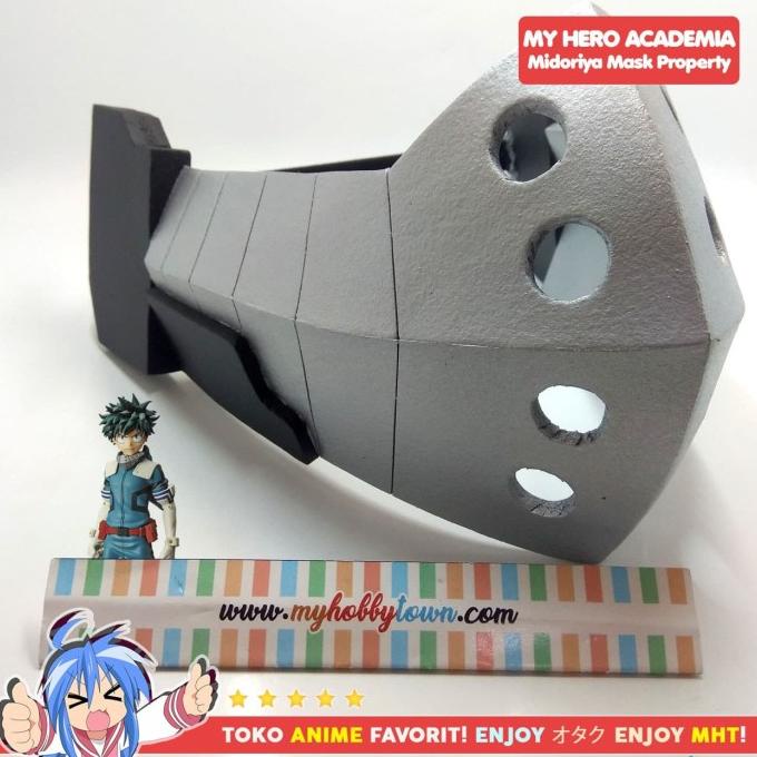 Masker Anime Boku no Hero Academia Midoriya Izuku Deku Cosplay