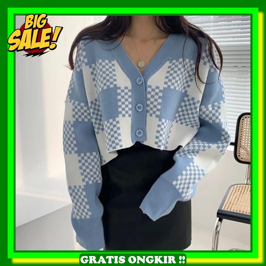 Cardigan Rajut Korea Kardigan Terbaru Import Outerwear Cewek Carfigan Tebal Premium Gardigan Korean 
