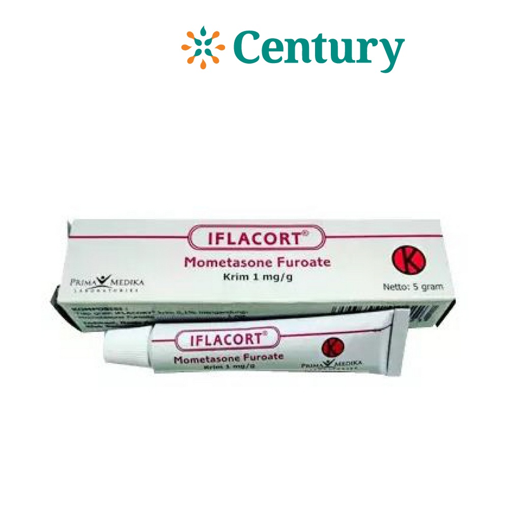 IFLACORT CREAM / IFLACORT 10 GR / IFLACORT 5 GR /MOMETASONE FUROATE / SALEP KULIT/ EKSIM / KULIT IRI