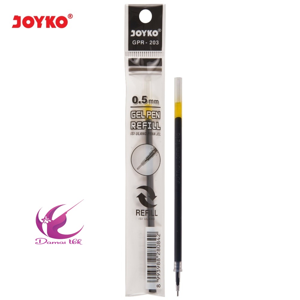 

Gel Pen Refill / Isi Ulang Pen / Isi Pulpen Joyko GPR-203 / 0.5 mm