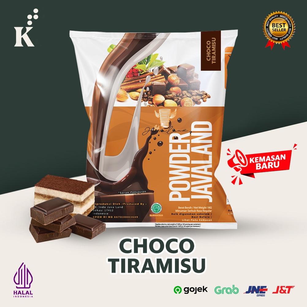 

Bubuk Minuman Bubble Powder Drink Choco Tiramisu ORIGINAL Javaland 1kg Best Seller