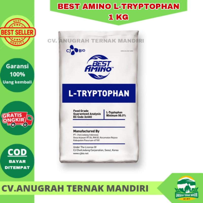 L-Tryptophan | asam amino essensial 1 KG