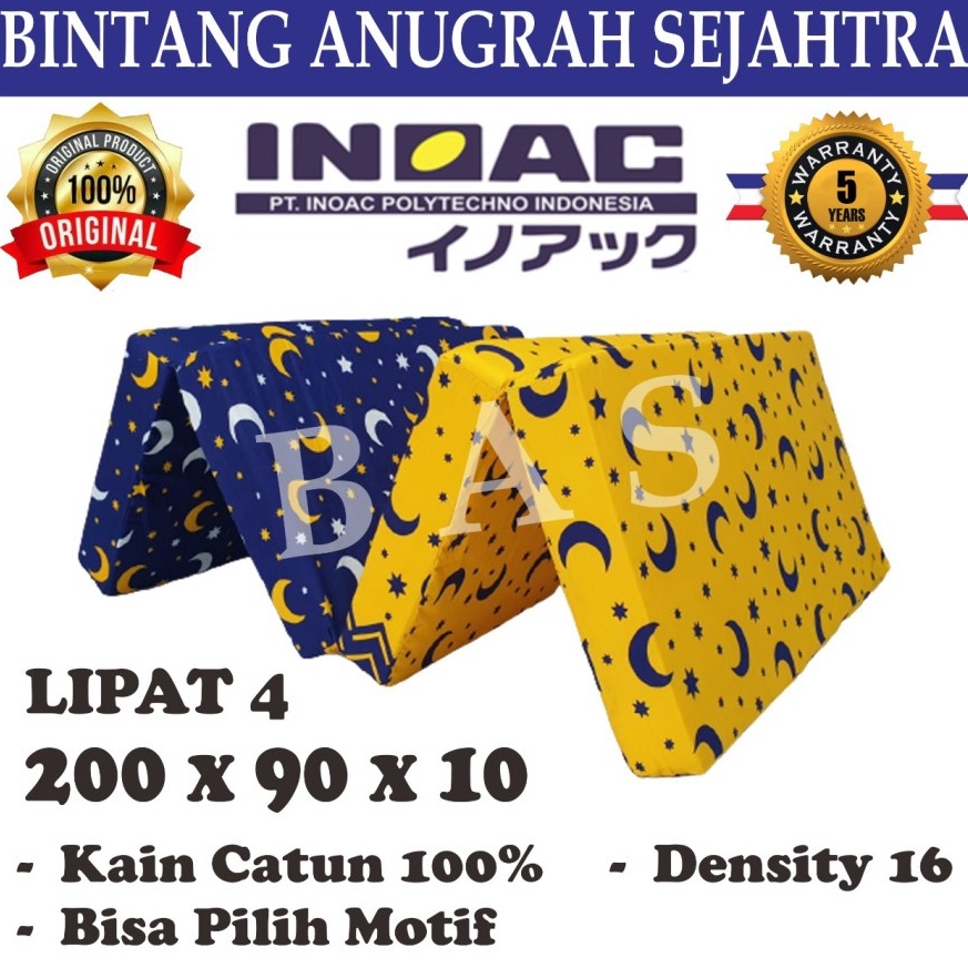 BOOMING Kasur Busa Lipat / Matras Lipat INOAC Bergaransi