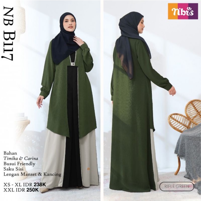 NIBRAS NB B117 NIBRAS GAMIS NIBRAS DEWASA