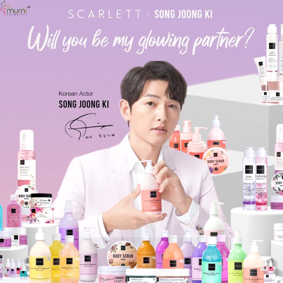 [KODE MLVRF] SCARLETT FRAGRANCE BRIGHTENING BODY LOTION | SERUM  BRIGHTLY/ACNE/GLOWTENING/MINI | DAY