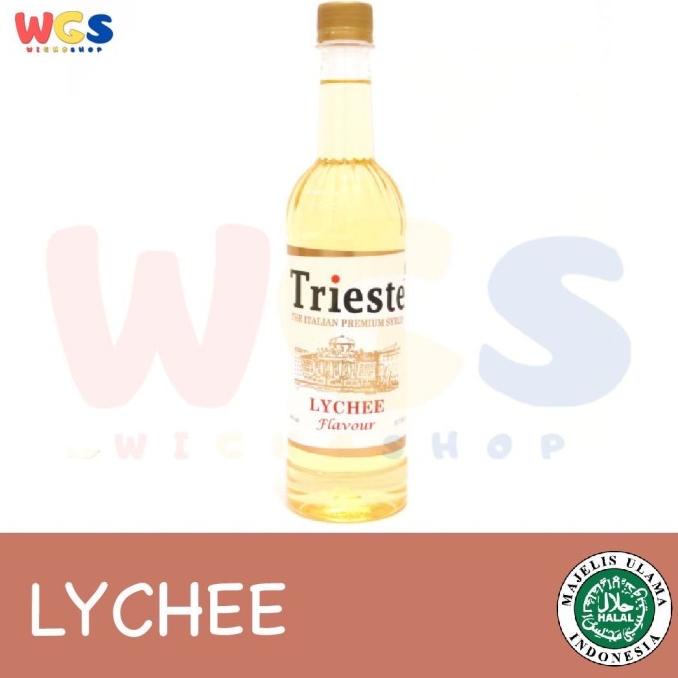 

Syrup Trieste Lychee Flavour - Sirup Rasa Lychee - 650 ml