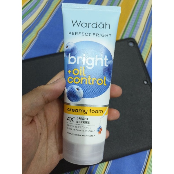 

[PRELOVED SKINCARE] Wardah Bright Oil Creamy Foam