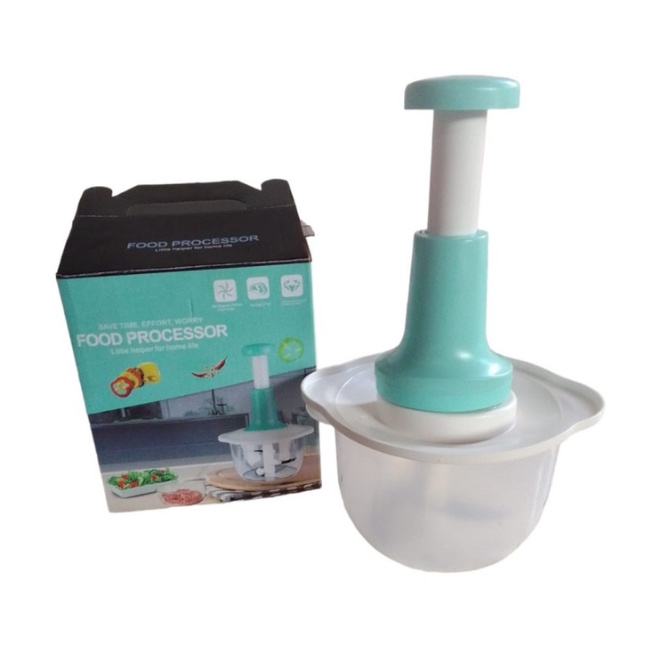 Pressure Chopper Tekan M-796 Blender Press Manual 3 mata pisau Alat Penggiling Daging  Buah Sayur