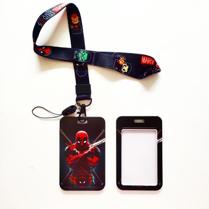 

Best Seller Id Card Holder Name Tag Lanyard / Kalung Wadah Kartu Marvel Venom