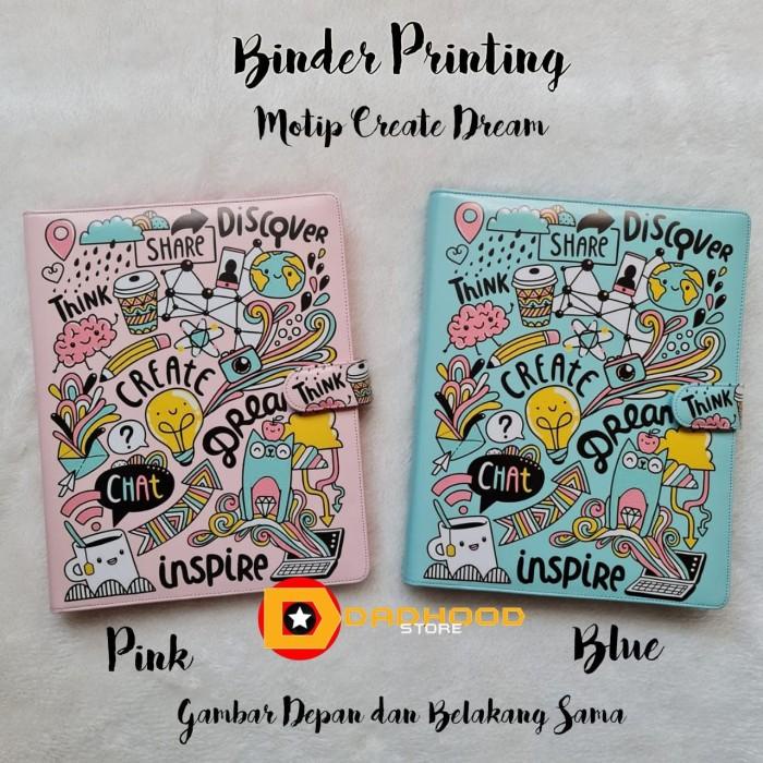 

Best Seller Binder Printing Motip Create Dream Pink & Blue A5/Ring 20, B5/Ring 26