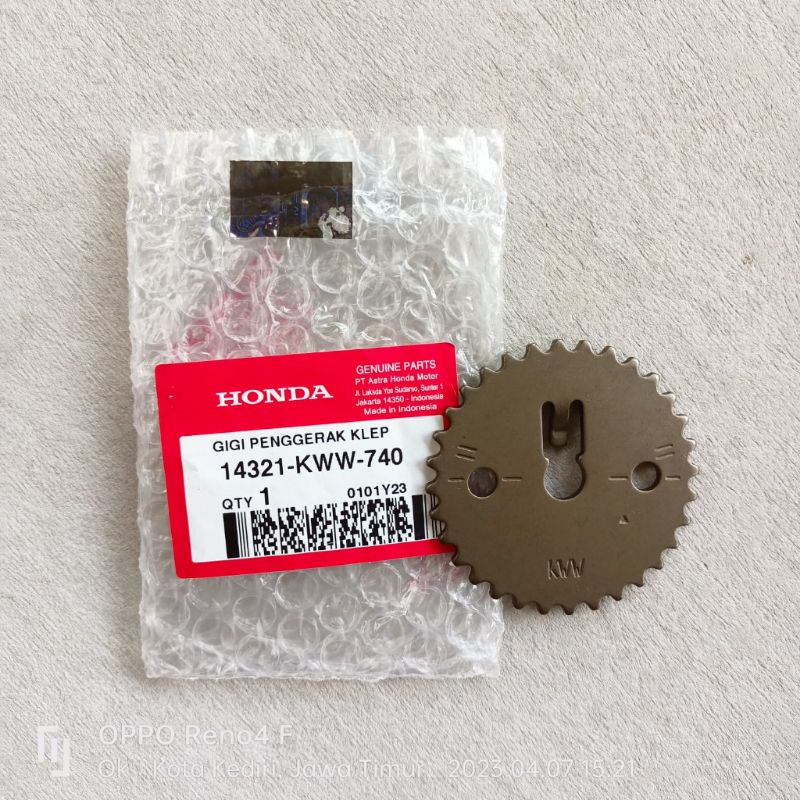 ger rantai oli Sprocket Cam – Honda Revo 110 New