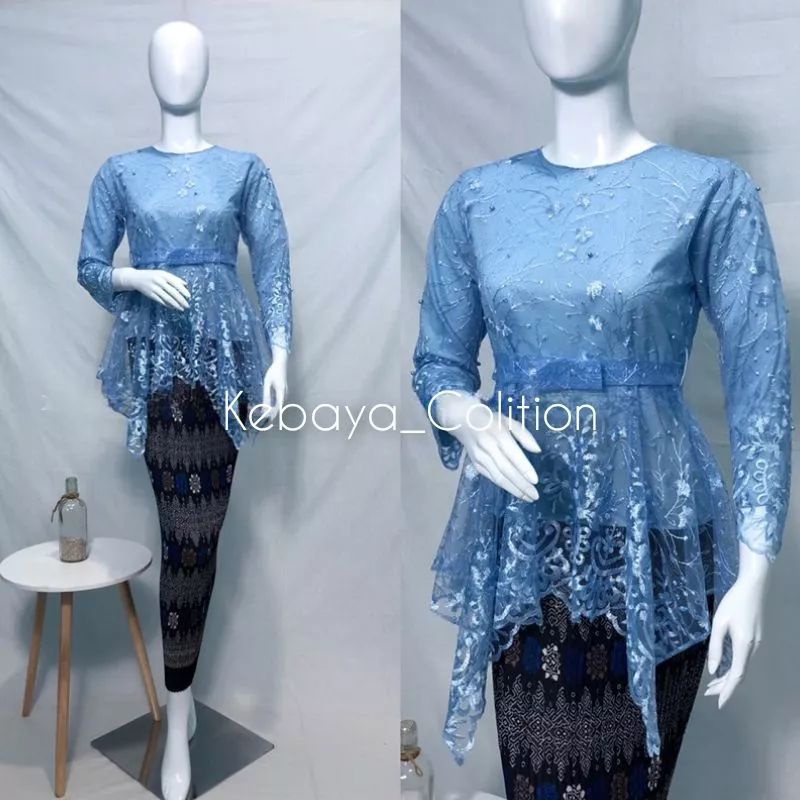 Kebaya Tunik / Tunik Brokat /Kebaya Modren /Kebaya Tile /Kebaya Favorite / Batik