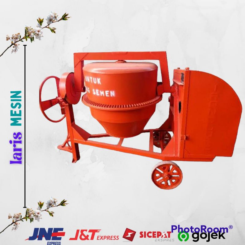 Molen Cor Semen Kapasitas 50 kg Merek Iron Globe (Belum Termasuk Mesin)