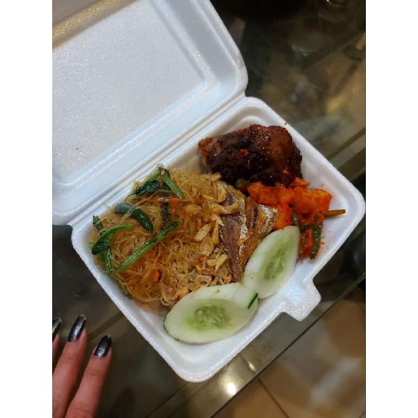 

nasi tim vegetarian/tidak vegetarian