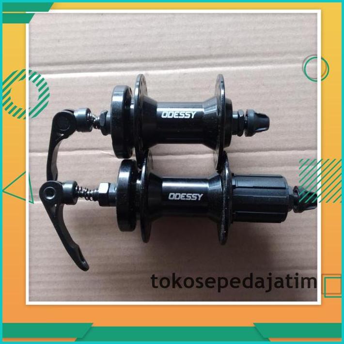 BEST PRODUK HUB FREEHUB SEPEDA ODESSY ALLOY 6BOLT 36H BEARING QR JANGKRIK CASSETTE 