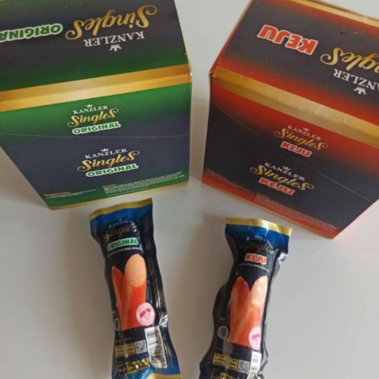 

Free Ongkir 1 BOX KANZLER SINGLES SOSIS BAKSO ISI 12 PCS 1 DUS 1 LUSIN