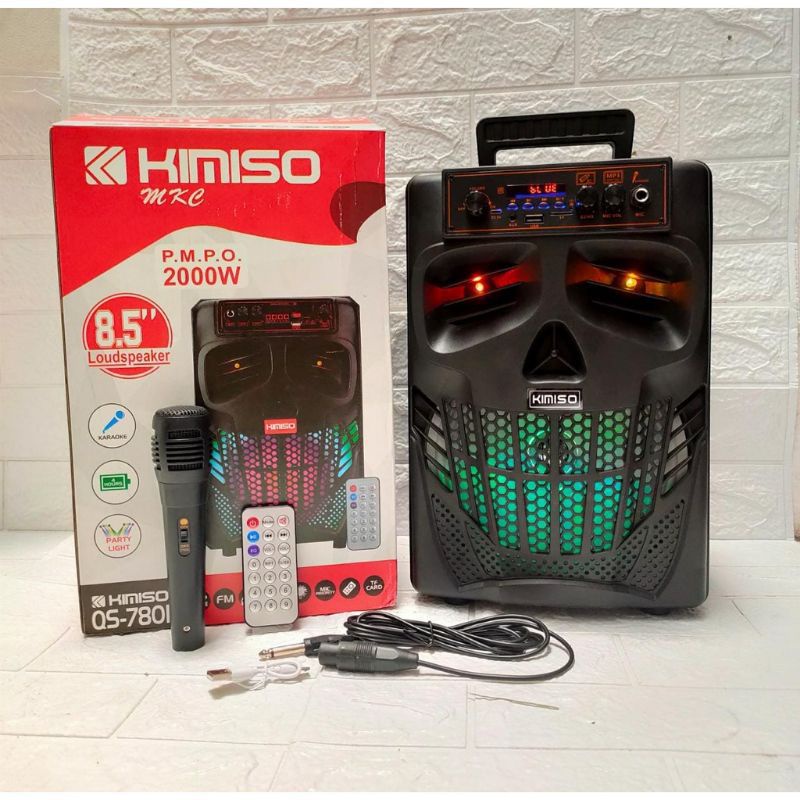 speaker bluetooth 8 inc free mic+remote,,SUPER BASS