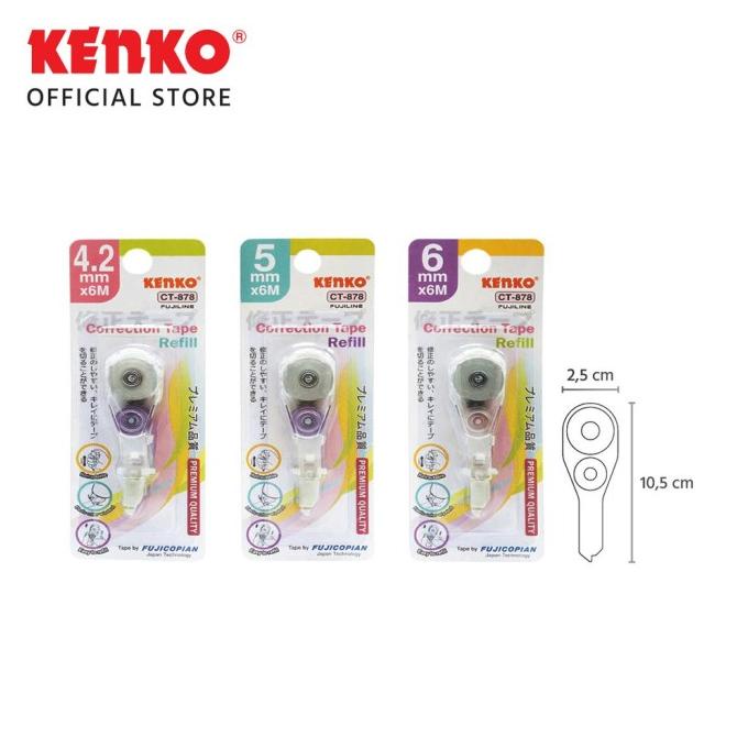 

REFILL CORRECTION TAPE KENKO / TIP-X / LABEL TARIK