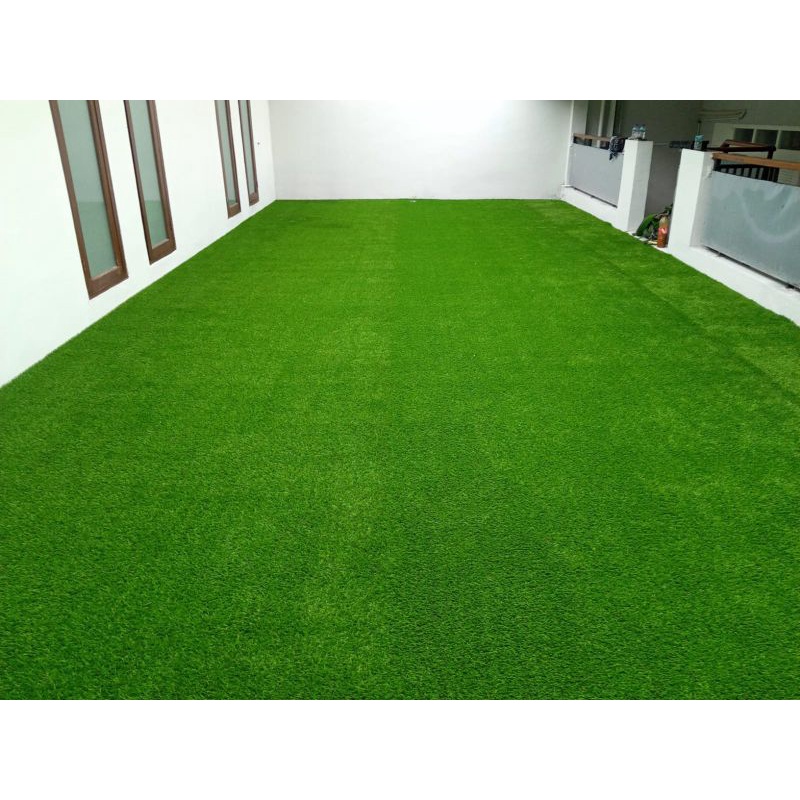 Rumput Sintetis Swiss TEBAL 3 CM uk 2x25 M 99.9% TERLIHAT ASLI