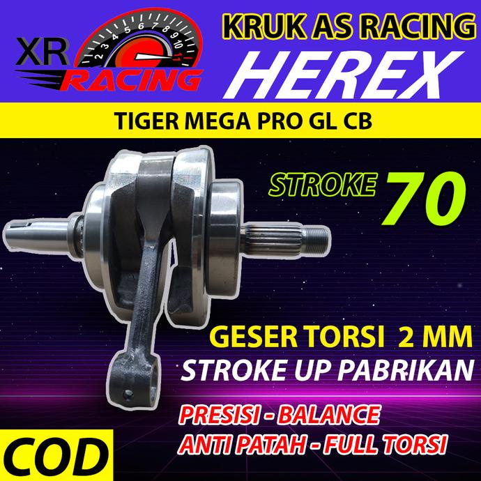 jual Kruk as Tiger 70 Kruk as Herex Tiger Megapro GL CB Bandul Tiger 70