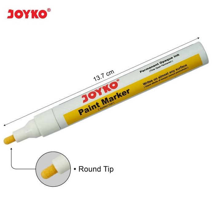 

SPIDOL PAINT MARKER MEDIUM Gold silver white /pcs SNOWMAN / JOYKO