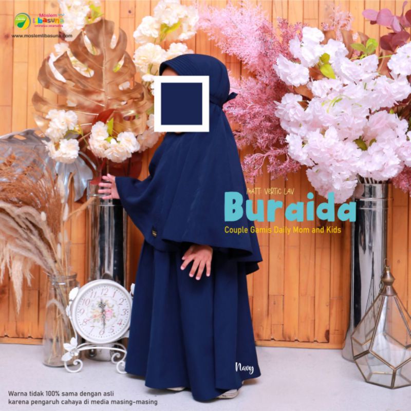 Gamis Buraida Series Set Anak ( Libasuna)
