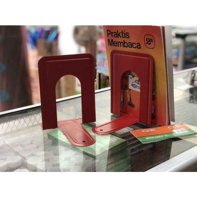 

book end besi pembatas standar buku